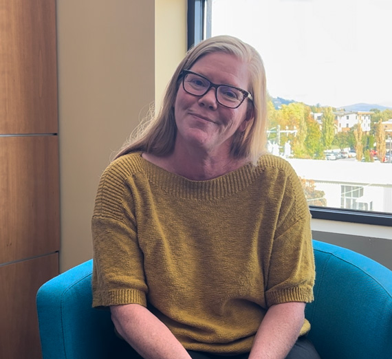 Headshot of Carolyn Cunningham, professor of Communication and Leadership Studies.