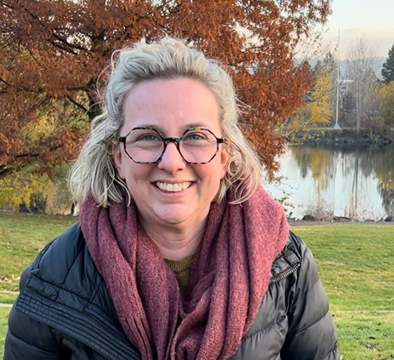 Headshot of Sarah Porter, assistant professor of religious studies.