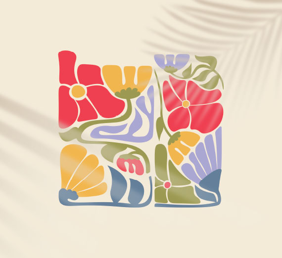 An illustration depicting mindfulness.