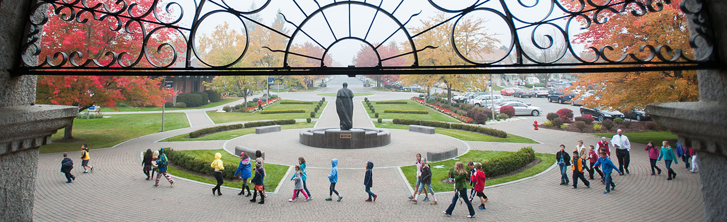 Neighborhood children at Gonzaga