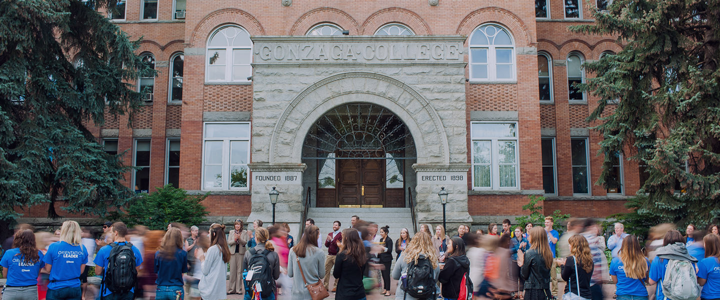 Welcome Walk in front of College Hall
